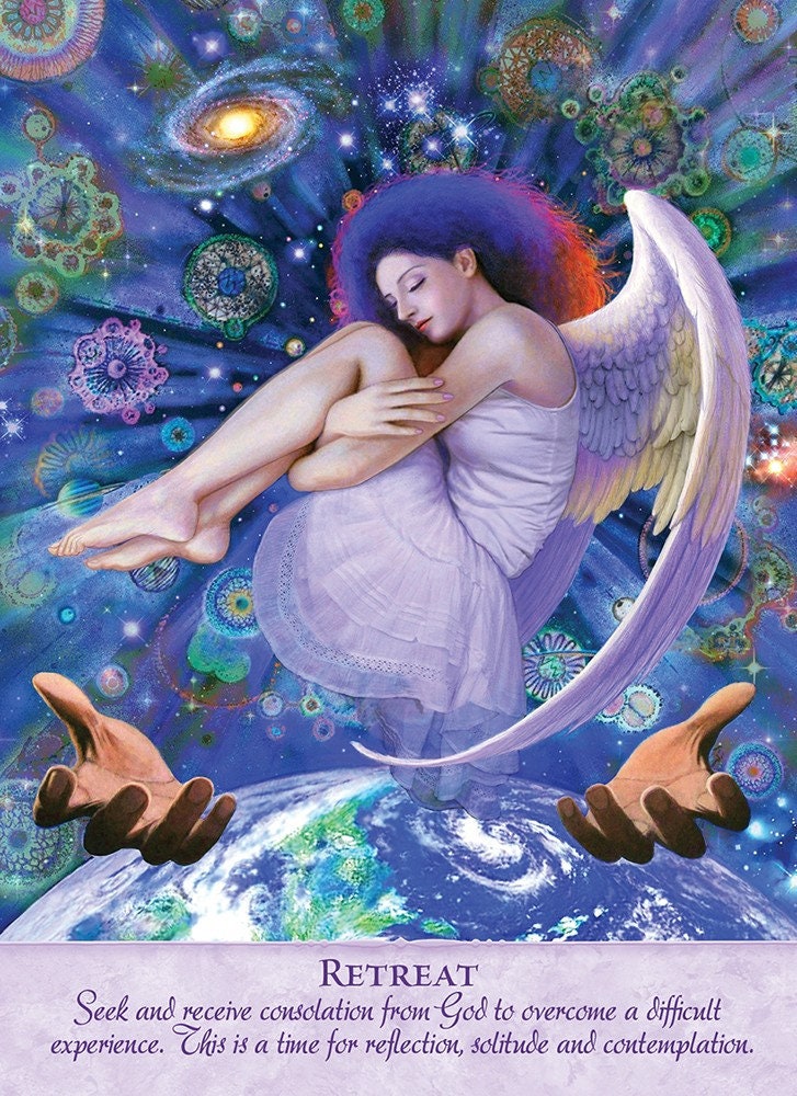 Angel Power Wisdom Cards Oracle Deck Tarot Set Card Booklet Angel Power Wisdom Cards Oracle Deck Tarot Set Card Booklet