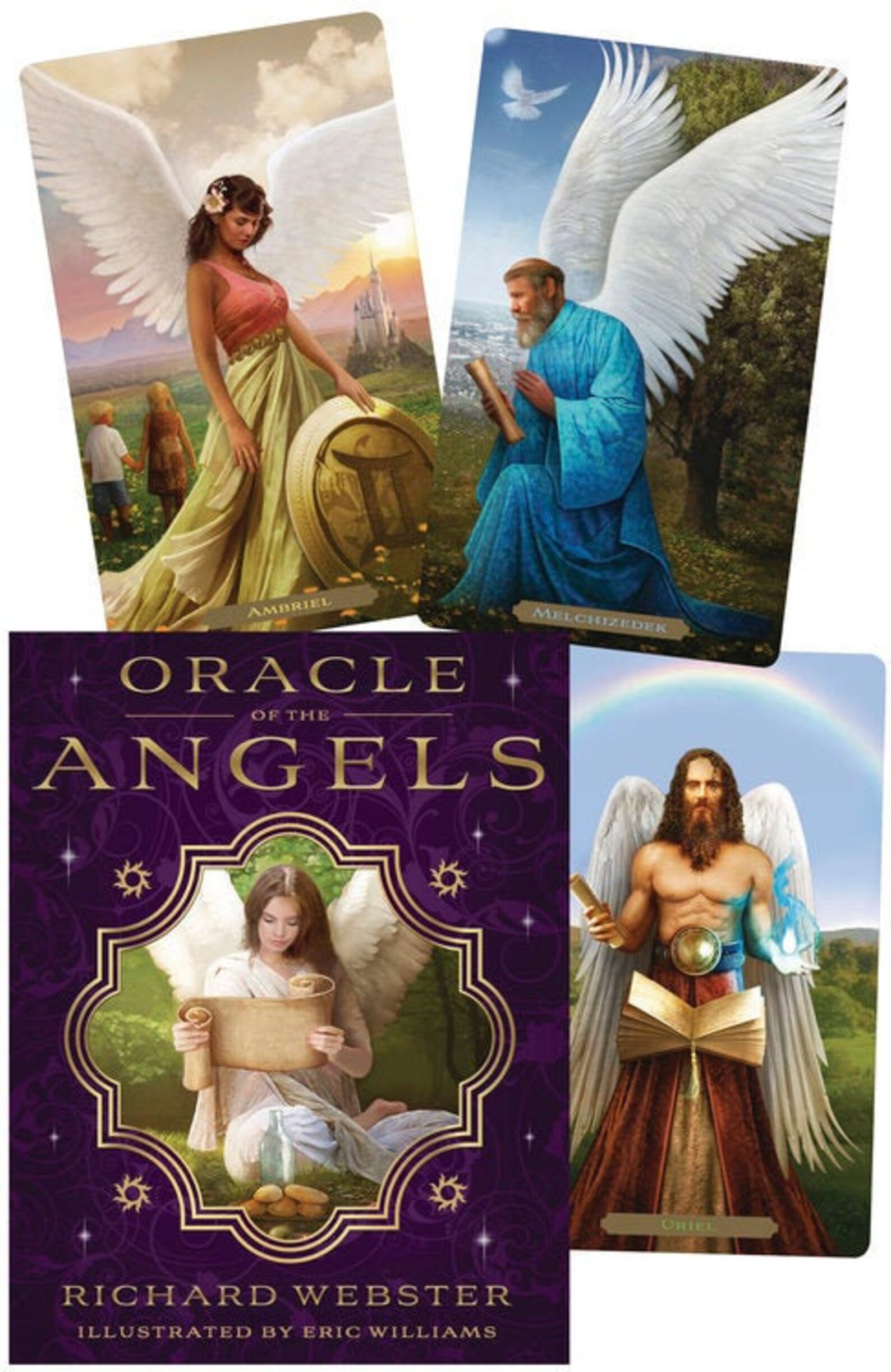 Oracle of the Angels Kit Card Deck & Guidebook Set Angel Tarot Etsy