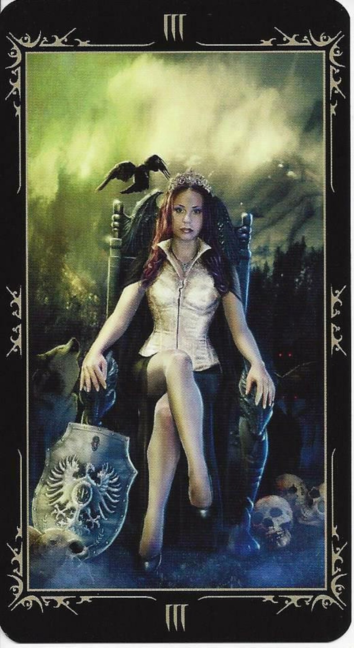 Dark Fairytale Tarot Deck Cards Set Fantasy Art Oracle Card Etsy