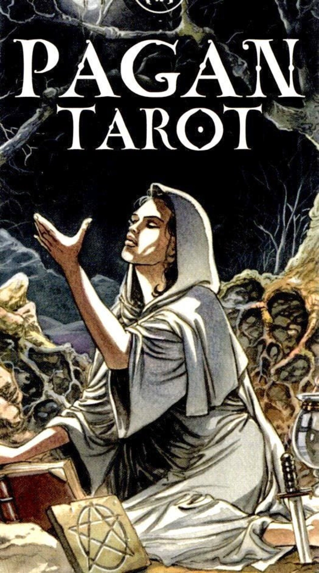 Pagan Tarot Drawing Down the Moon Deck Cards Set Oracle Card Booklet Divination Magick Magic ...