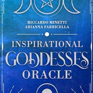 Inspirational Goddesses Oracle Cards Set Tarot Card Deck Booklet Kit magick magic pagan wicca wiccan witch craft Goddess Mythology