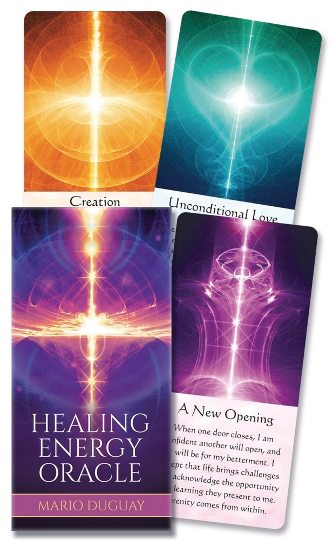 Healing Energy Oracle Cards Deck Set Card Magic Magick Witch Etsy