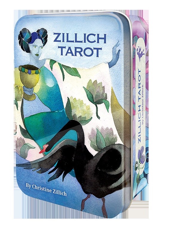 Zillich Tarot in Tin Oracle Cards Card Divination Kit Mystical | Etsy