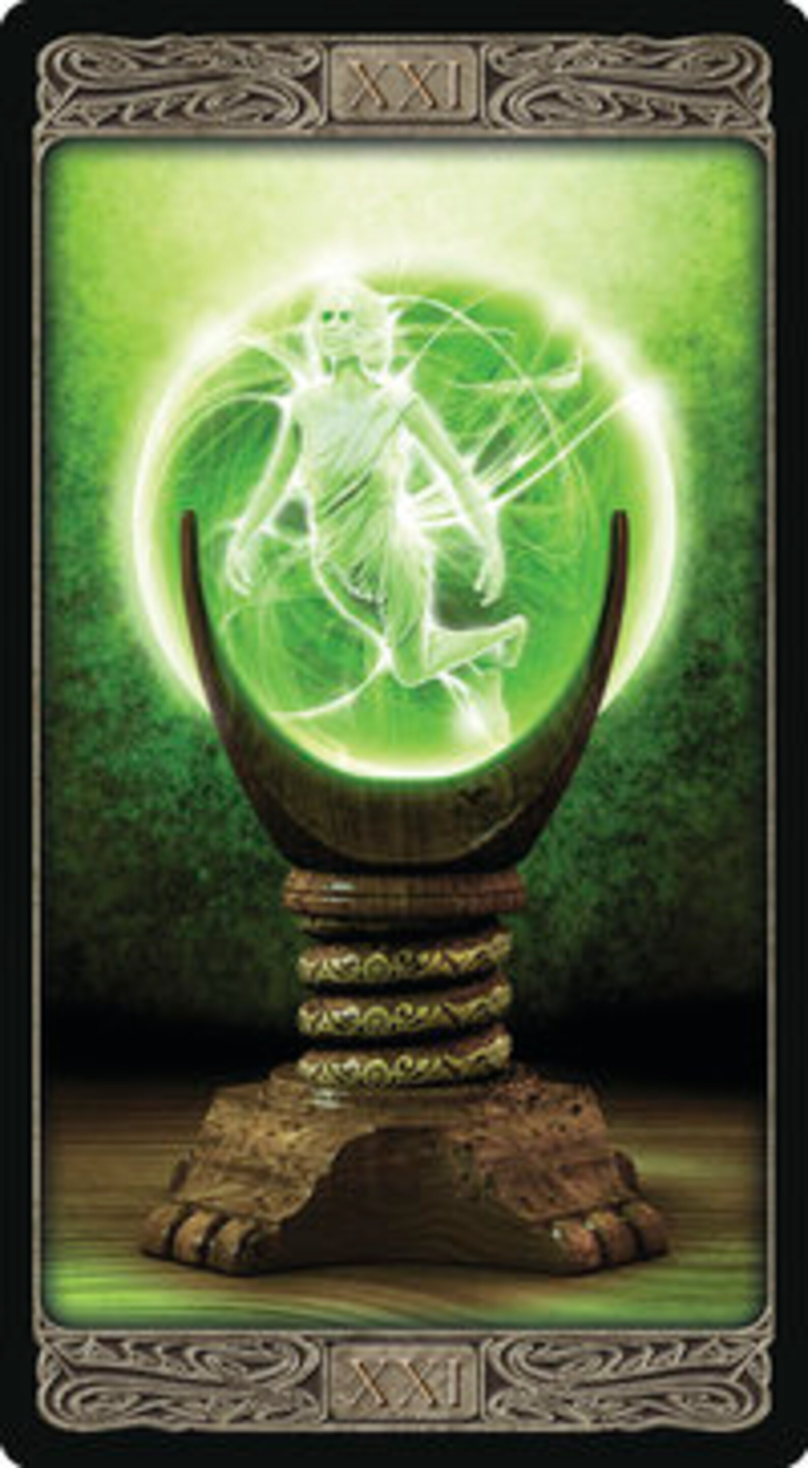 Ghost Tarot Deck Cards Set Fantasy Art Spirits Oracle Card Etsy