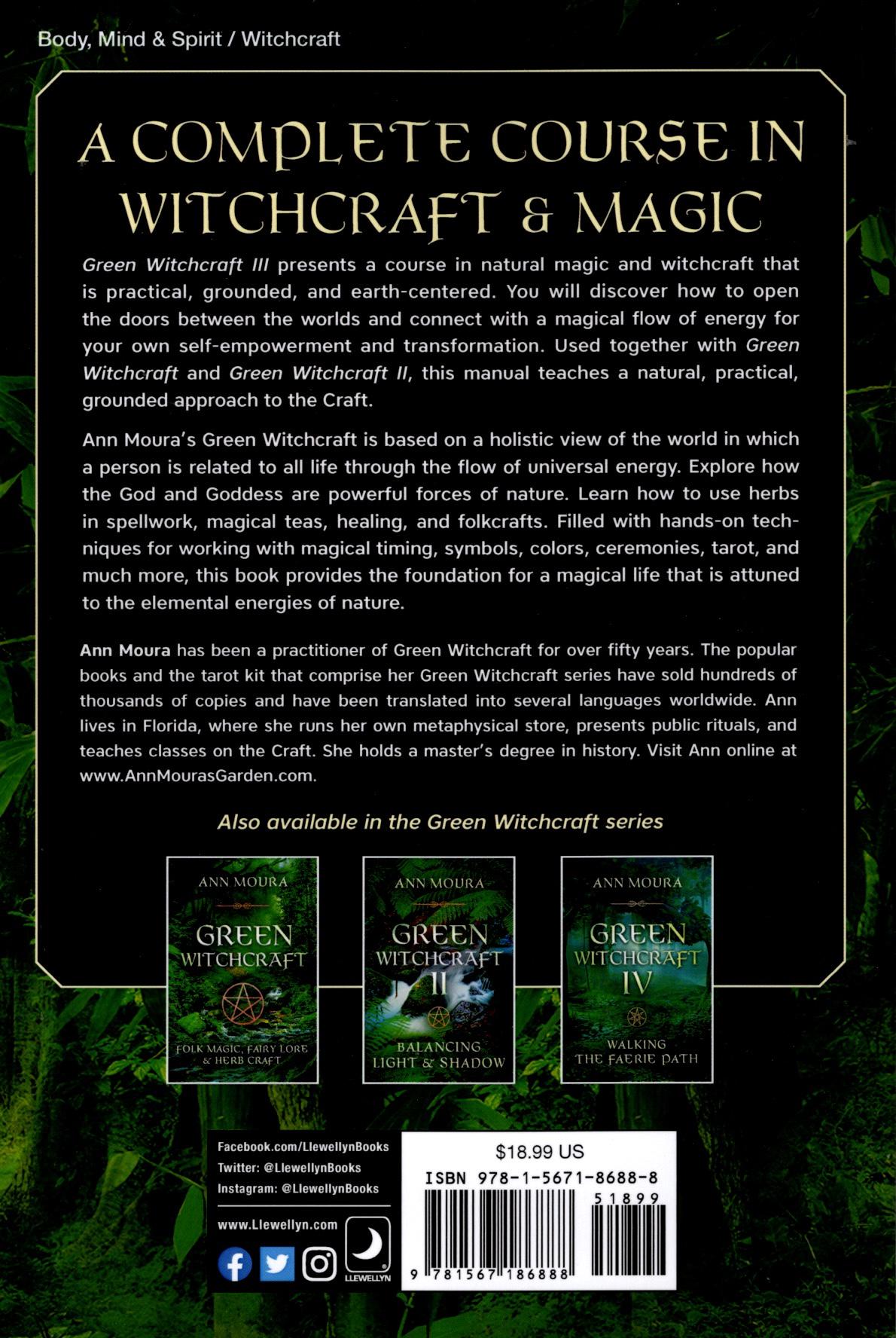 Used 1st Edition Witchcraft: Folk Magic, Fairy Lore & Herb Craft by Ann Moura Used 1st Edition Witchcraft: Folk Magic, Fairy Lore & Herb Craft by Ann Moura