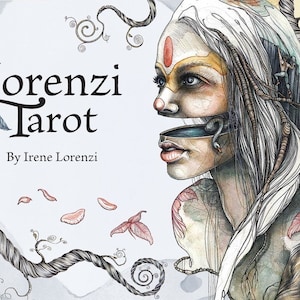 Lorenzi Tarot Kit Card Deck & Guidebook Set oracle cards and book fantasy art magic magick witch craft witchcraft wicca pagan Irene