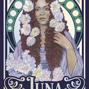 Ethereal Visions Tarot Luna Edition Deck Cards Set Oracle Card Book magick magic pagan wicca wiccan witch craft stregoneria afroamericano