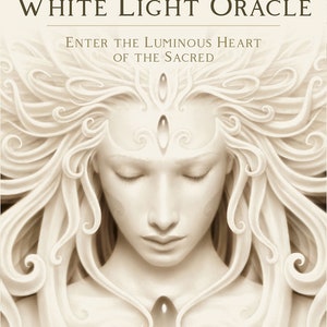White Light Orakel Karten & Ratgeber Set Tarot Karten Deck Buch Magie Magie Pagan Wicca Wiccan Hexerei Witchcraft Engel Engel