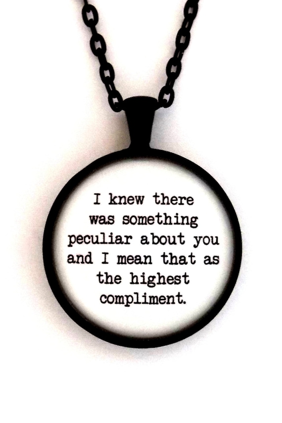 Miss Peregrine's Home For Peculiar Children Book Quote I | Etsy