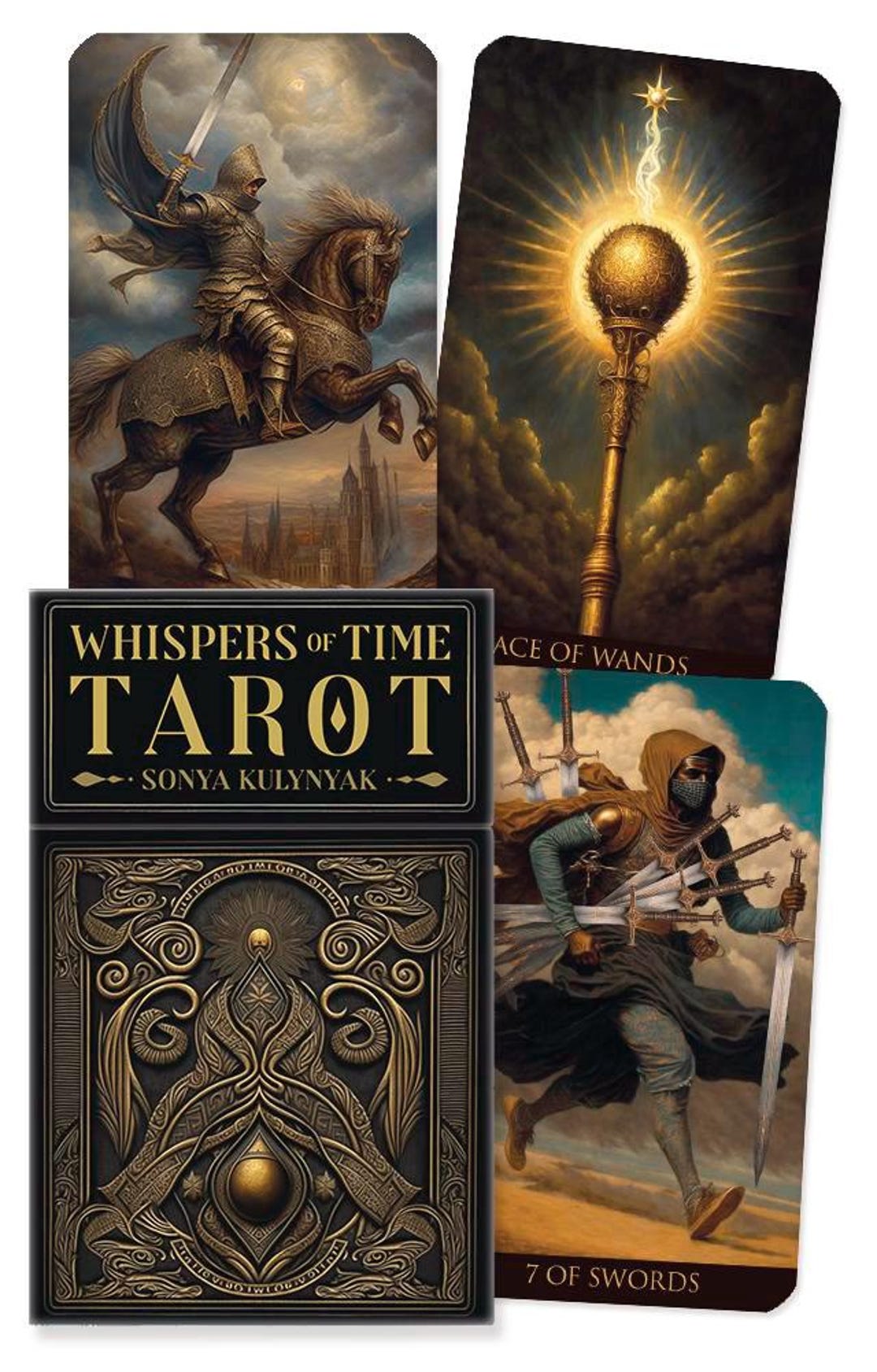 Whispers of Time Tarot Deck Cards Set Fantasy Art Oracle Card