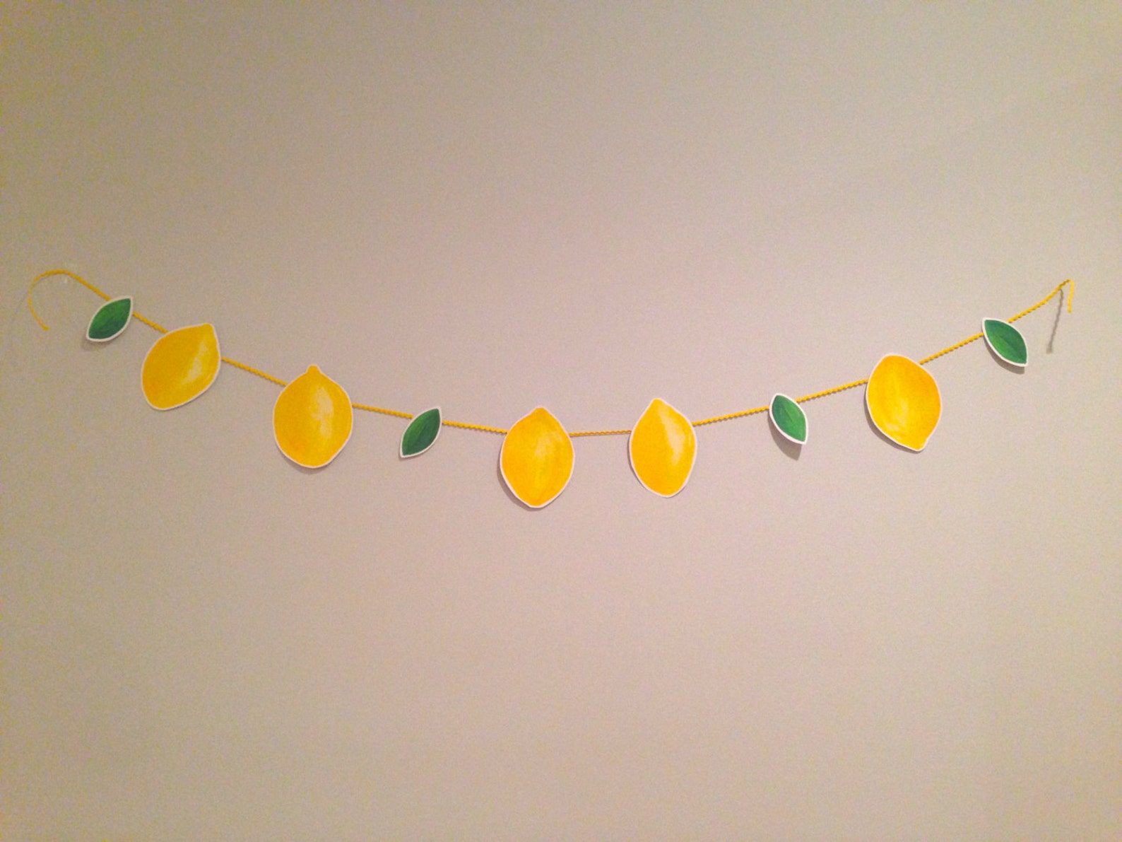 Printable Lemon Banner - Etsy