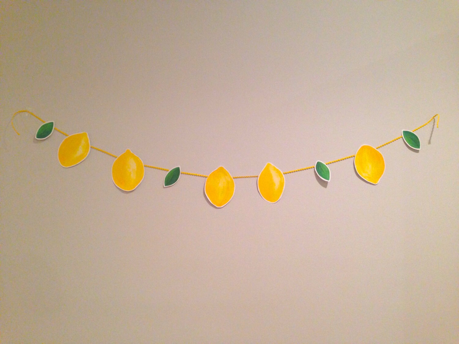 Printable Lemon Banner - Etsy