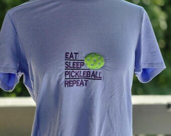 Eat Sleep Pickleball Repeat Women's T-shirt