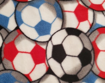 Soccer Fleece Extra Large Weighted Lap Pad 30"x30"