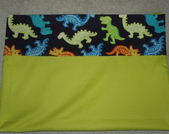 Dancing Dinosaur Pillowcase Set Funny Triceratops Pillow - Etsy