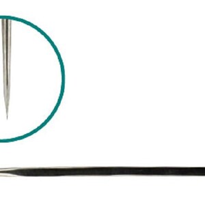 Straight Tip Stainless Steel Single Ended Pick