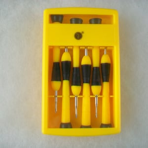 Professional Quality Precision Screwdriver Set Rubber Handle
