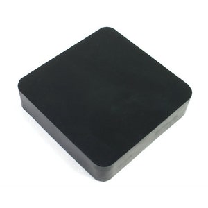 Rubber Bench Block 4&quot;x4&quot;x1&quot;