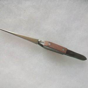 Fiber-Grip Crossover 6&#39;&#39; Solder Tweezers Straight Point