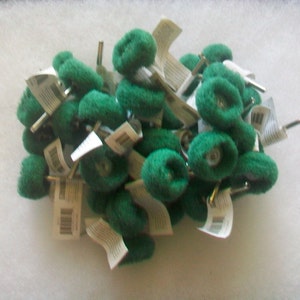 Abrasive Wheel Buffing Polishing 240 Grit Use with Dremel Rotary Tool 36 pcs.
