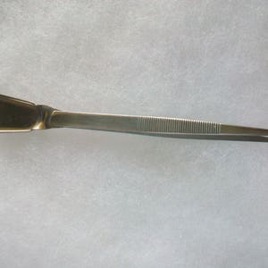 Gem Tweezer 6 1/2&#39;&#39; Scoop Tray Stainless Steel