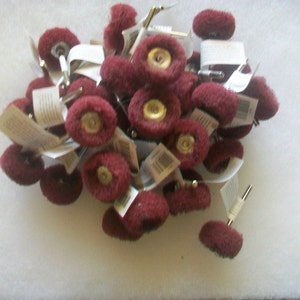 Abrasive Wheel Buffing Polishing 400 Grit Use with Dremel Rotary Tool 36 pcs.