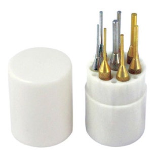 8-teiliger Splintenschläger-Set - 4 Messing 4 Chrom Juweliere, Büchsenmacher, Hobbyisten usw.