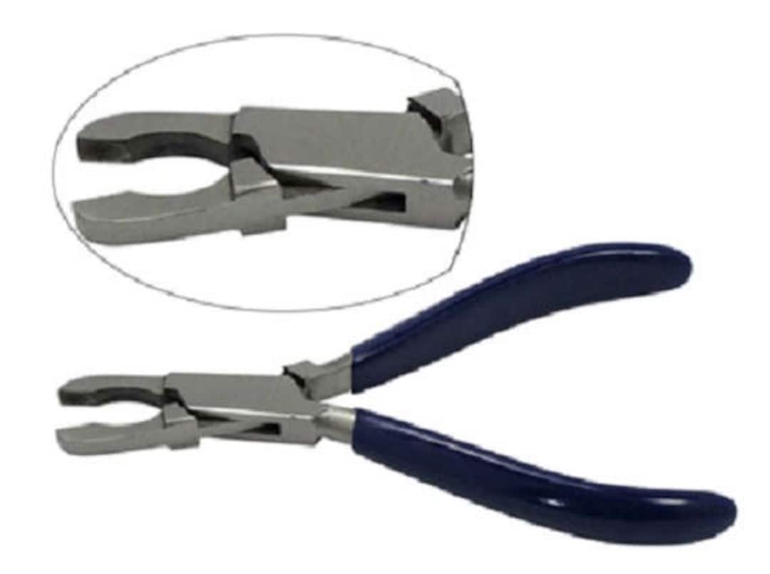 Loop Jump Ring Closing Pliers 5 Stainless Steel PVC Handle 