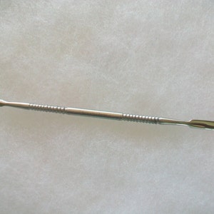 Stainless Steel Pick Carver Dual End Spear Type 1 End Curved