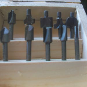 HSS Mini Fräser 10er Set, Für Dremels Fräser