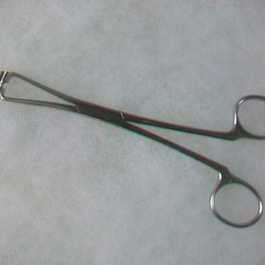 Hemostat 6&#39;&#39; Pipe End Glass Art Tool Stainless Steel