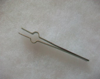 Bead Reaming Drilling Tweezers 4.25'' Stainless Steel