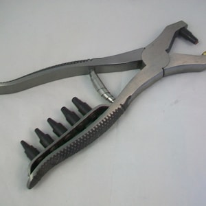 Drop Forged Steel Professional Leather Punch Pliers