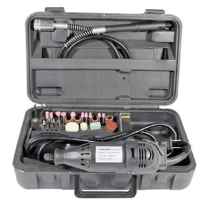 Utensile rotante con albero flessibile 40 pezzi set tipo Dremel