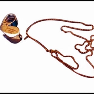 Jeweler&#39;s Chain For Jewelry Loupe 30&#39;&#39; with Hook Silver or Gold Choice