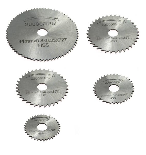5pc High Speed Steel Saw Blades