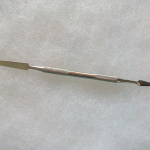 Stainless Steel Pick Carver Dual End Spear and Spatula