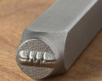 10 pc Set 6mm Metal Punch, Design: Tribal 2.5"