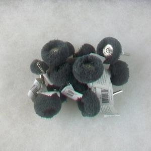 Abrasive Wheel Buffing Polishing 300 Grit Use with Dremel or Rotary Tool 12 pcs.