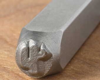 6mm Metal Punch, Design: Cactus 2.5"