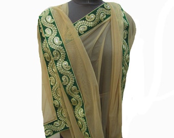 Bridal scarf/ lehnga dupatta/ net scarf/ dupatta/ trendy scarf/ fashion scarf/ lace scarf/ gift scarf / gift ideas.