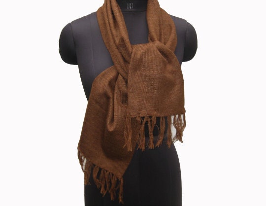 Brown Muffler - Etsy