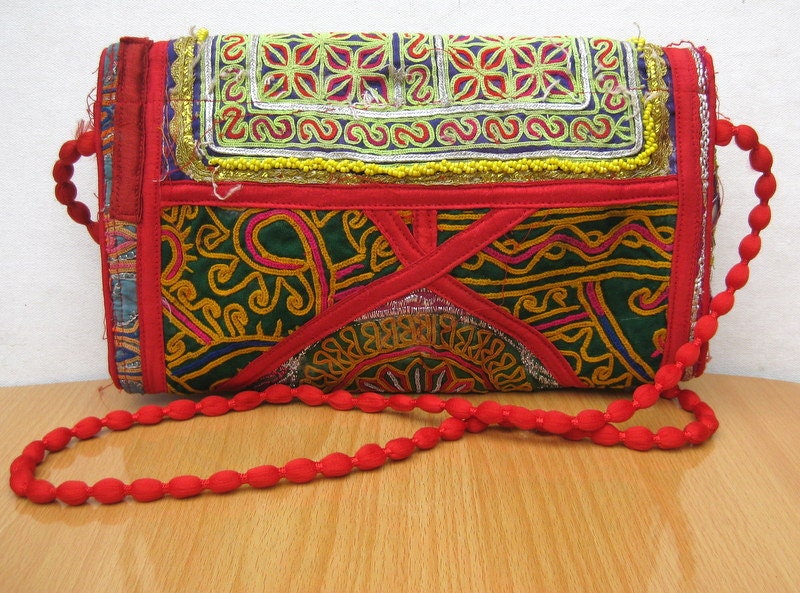 Handbag /colorful bag / purse /tribal bag/ embroidered bag/ | Etsy