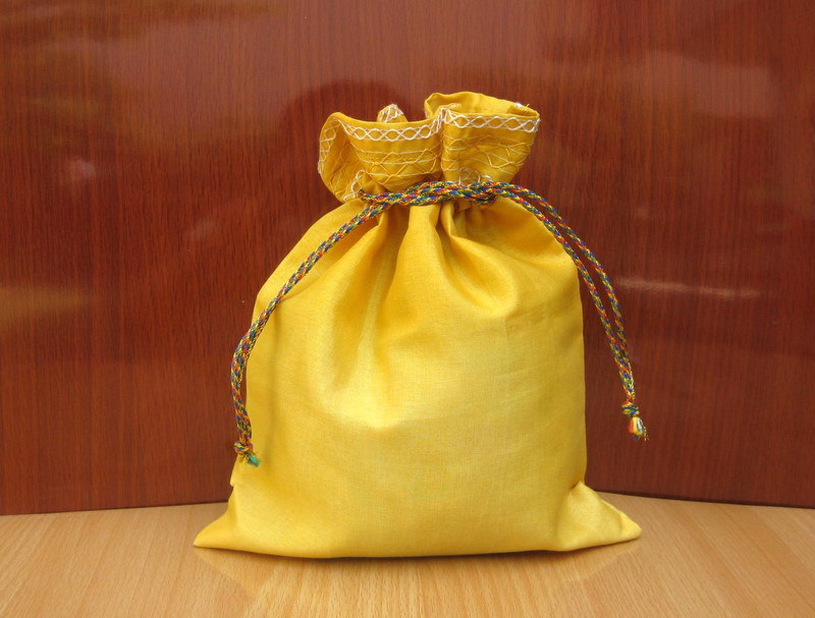 Buy 10 Pcs.draw String Bags/ Return Gift Bags/gift Bags/ Silk Online in