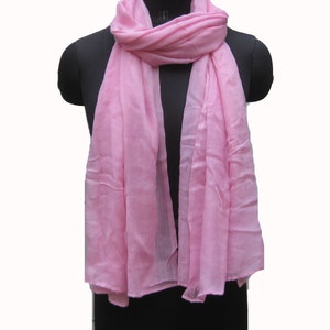 Rosa Schal/ Uni-Schal/ Unisex-Schal/ Schal/ trendiger Schal/ Modeschal/ Geschenkschal/ Geschenkideen.