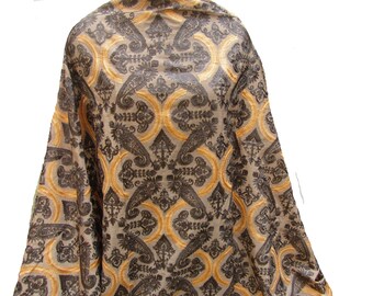 Phulkari scarf/ phulkari dupatta/ chinnon scarf/ scarf/  multicolored scarf/  embroidered dupatta/ gift scarf / gift ideas.