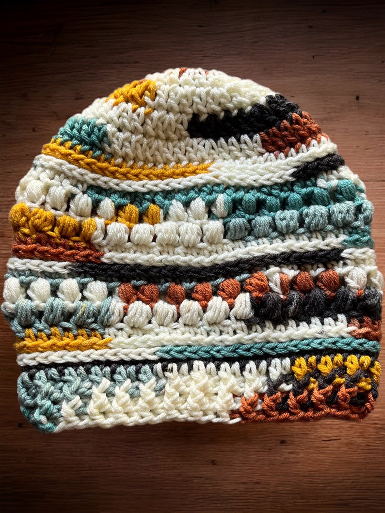 Crochet Beanie Windswept Wishes Adult Size Etsy