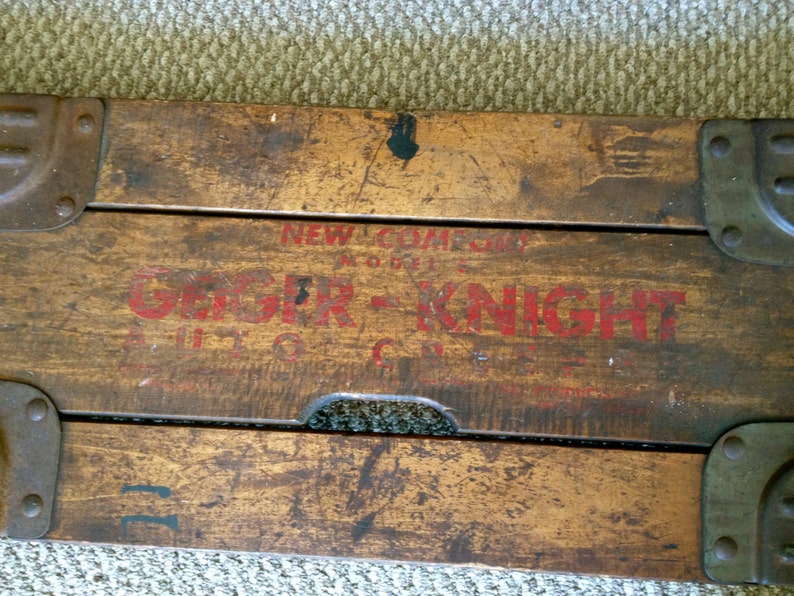 Vintage Mechanic's Auto Creeper KnightGeiger Etsy