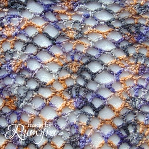 Crochet Pattern | Lacy Infinity Neckerchief [One Skein!]