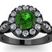 see more listings in the Emerald Engagement Ring section